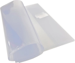 Husă universală transparentă cu bandă autoadezivă