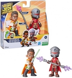 Star Wars Pop‑Up Duel set dublu de figurine 10 cm – Young Jedi Adventures