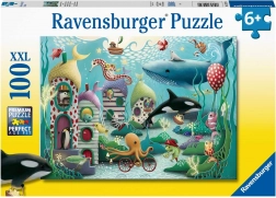 Puzzle Ravensburger Minuni subacvatice 100 de piese