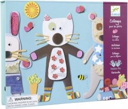 Djeco Primul Colaj Pisicuță și Ursuleț