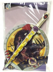 Sabie și scut din spumă D‑Rex pentru copii