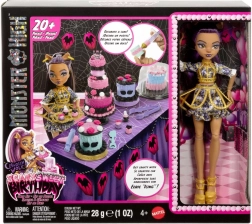 monster high aniversare înfricoșător-de-dulce – clawdeen wolf set decorare torturi