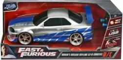 Model RC Nissan Skyline GT-R R34 1:16 – Furios și iute de la Jada Toys