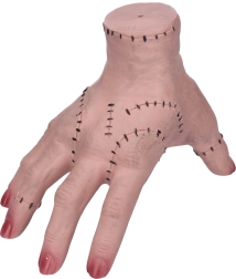 accesoriu de carnaval mână Addams din latex