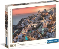 clementoni puzzle 1000 piese hq – shades of santorini