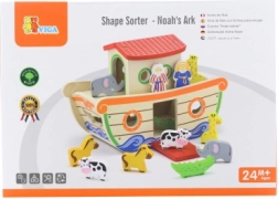 Puzzle din lemn cu forme Arca lui Noe VIGA