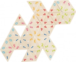 Tri-Domino joc din lemn de la Goki