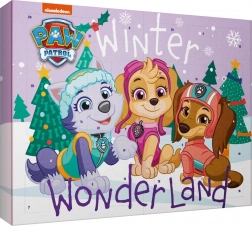Calendar advent Paw Patrol Winter Wonderland – cosmetice pentru fete
