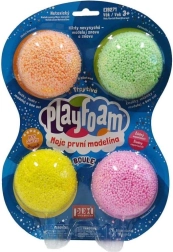 PlayFoam Boule set sclipitor cu 4 culori – plastilină care nu murdărește