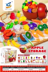 Set de fructe și legume de tăiat în formă de măr