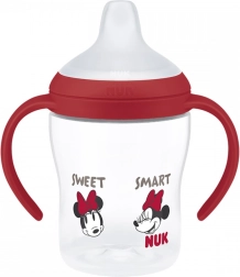 Biberon de învățare NUK Perfect Match DISNEY Minnie, roșu, 150 ml
