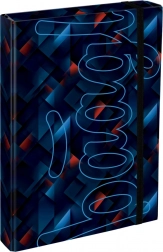 Dosare pentru caiete școlare A4 Jumbo Indigo