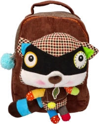 Rucsac pentru copii EcoSnoopers cu raton