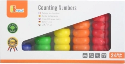 Abac din lemn cu inele colorate VIGA