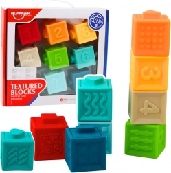 Cuburi senzoriale educative din cauciuc pentru copii