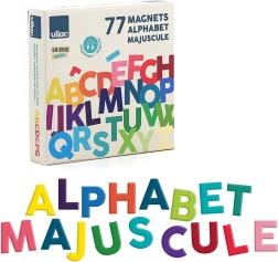 Vilac Alfabet magnetic din lemn, litere mari
