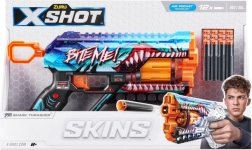 x-shot skins griefer thrasher – pistolă cu gloanțe din spumă, 12 săgeți