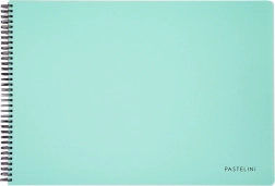 Bloc de desen A3 cu copertă dură – PASTELINI verde