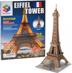 Puzzle 3D Turnul Eiffel – 35 piese, fără lipici