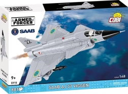 Set de construcție SAAB JA 37 VIGGEN – 881 piese (scară 1:48)