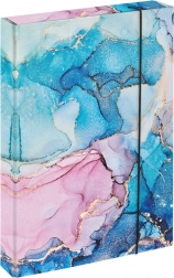 Mape pentru caiete școlare A4 Jumbo Marble Pink
