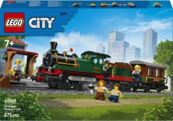 LEGO City Tren retro cu locomotivă cu aburi