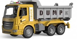 Basculantă de construcții cu mecanism de inerție, cu efecte luminoase și sonore, 28 cm