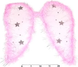 Aripi de carnaval îngerești pentru copii și adulți