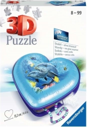 Ravensburger puzzle 3D Inimă Lumea Subacvatică 54 piese