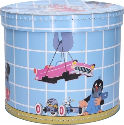 Cutie rotundă cu Motanul Felix