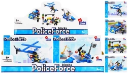 Set de construcție poliție cu figurină – 4 variante