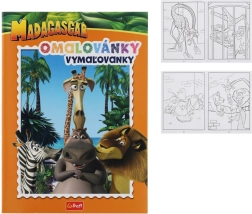 Planșe de colorat Madagascar