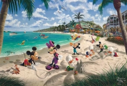 Puzzle Mickey și Minnie: În Florida 200 de piese