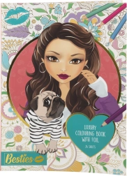 Set de colorat Luxury Besties A4