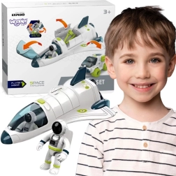 Woopie set cosmic cu navetă spațială și rover