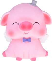 Pușculiță porcușor cu aripioare și coroniță