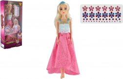 păpușă Anlily cu diamante strălucitoare 30 cm