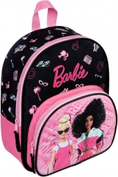 Rucsac pentru copii Barbie roz-negru