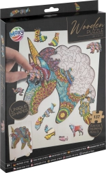 Puzzle din Lemn Unicorn 137 Piese