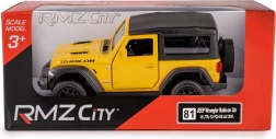 Model metalic Jeep Wrangler Rubicon 2021 soft top 1:35