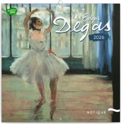 Calendar de notițe Edgar Degas 2026