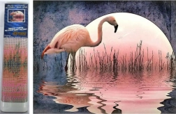 Norimpex pictură cu diamante Flamingo 30x40 cm