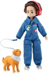 Lottie Finn băiețel cu cățel și accesorii de astronaut