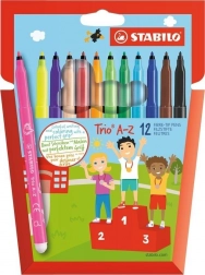 Stabilo Trio A-Z 12 Markere