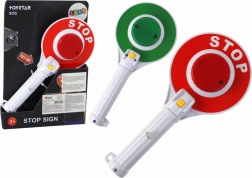 Paletă de poliție pentru copii, dublă față, cu lumini, stop/mergi