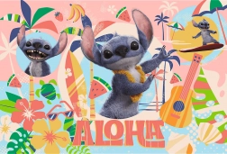 Puzzle 100 – STITCH ȘI PRIETENII ÎN ACȚIUNE de la DISNEY Trefl
