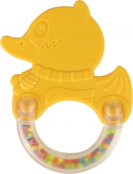 Zornăitor și inel de dentiție în formă de rață