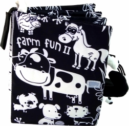 Carte textilă Ferma Distractivă pentru cei mai mici