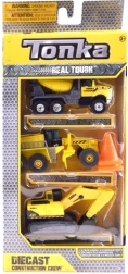 Utilaje de construcții TONKA – set de 3 mașinuțe metalice