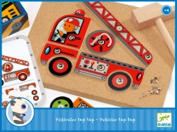 Mașinuțe de lemn de bătut Djeco